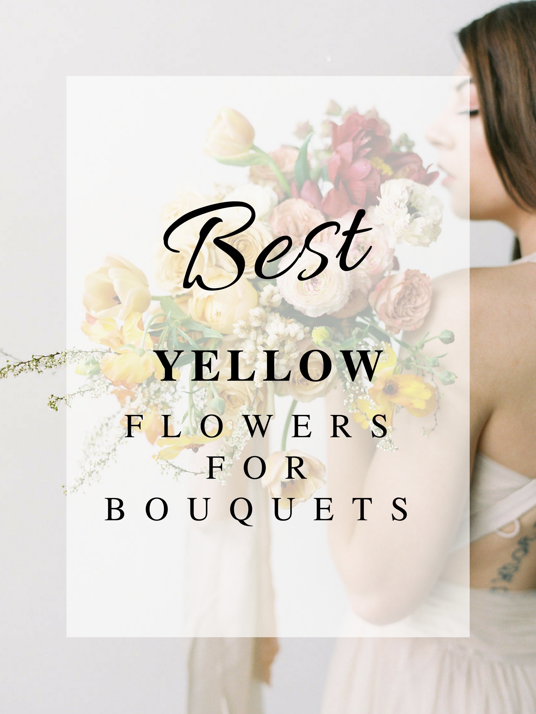 Best Yellow Flowers for Wedding Bouquets