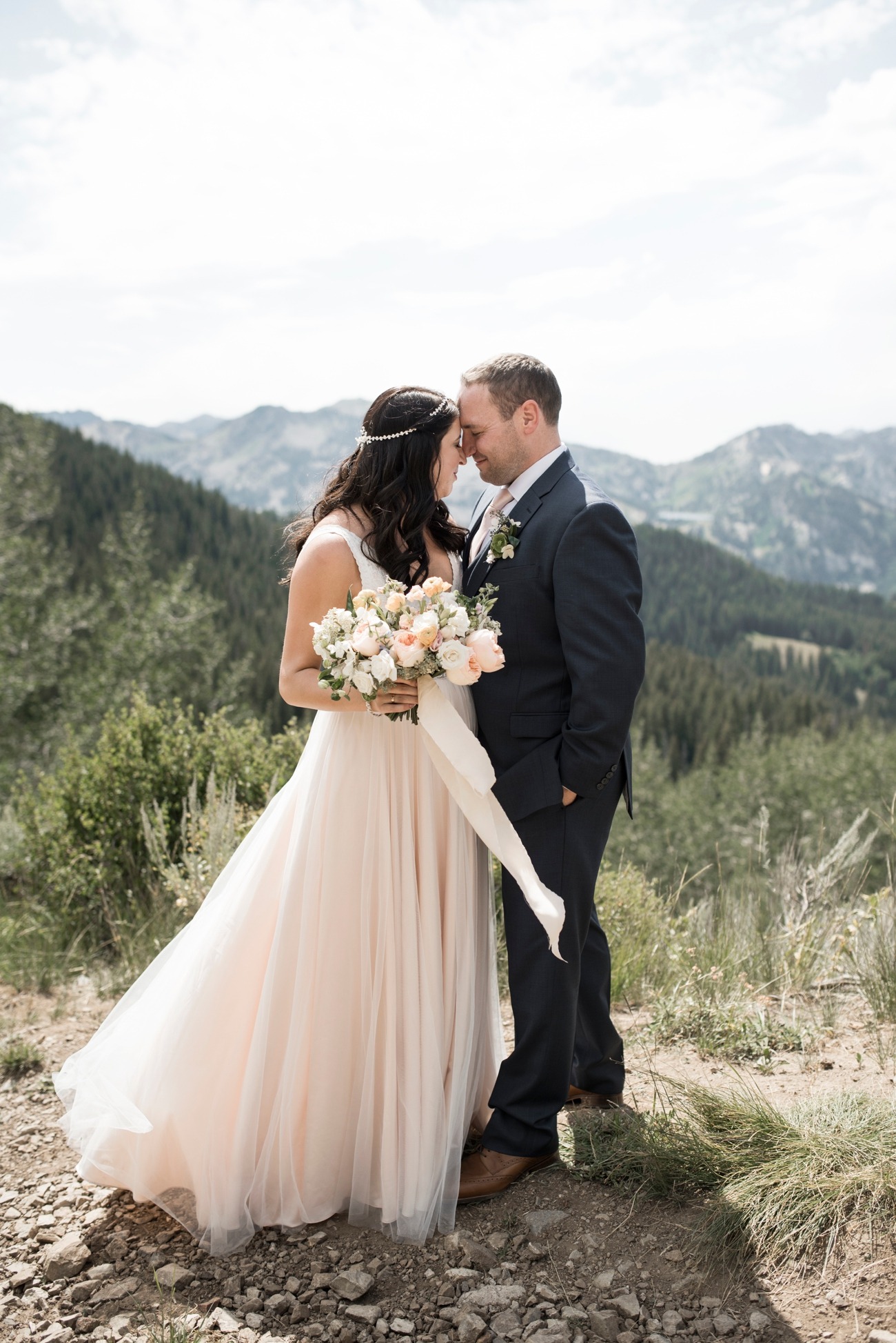 Romantic and Woodsy Mountain Wedding | Ohio Wedding Florist