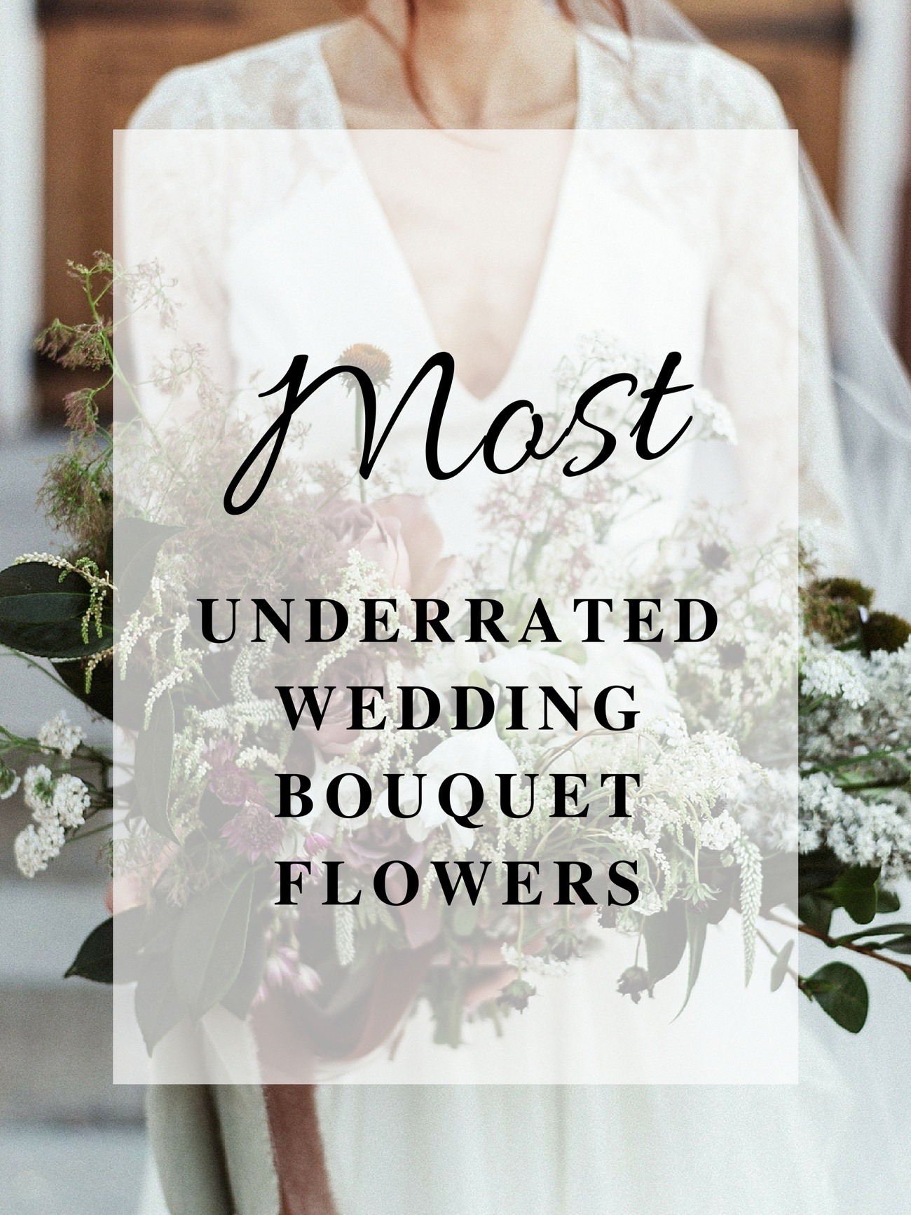 Most Underrated Wedding Bouquet Flowers You Shouldn't Overlook