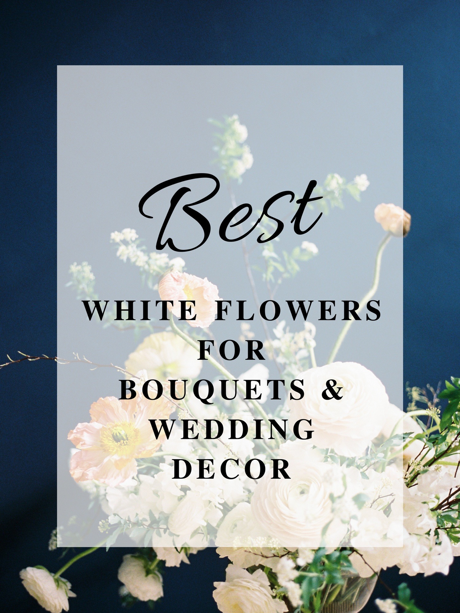 Best White Flowers for Bouquets and Wedding Decor | Ohio Florist