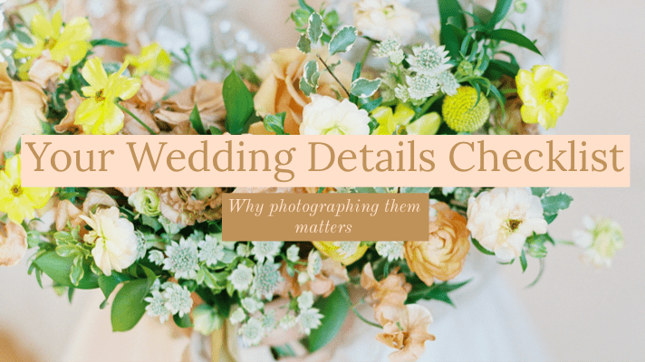 Wedding Details Checklist