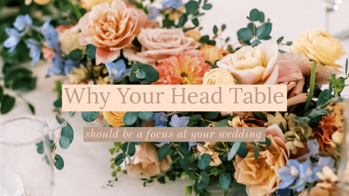 Head Table Should be a Focal Point at Your Wedding