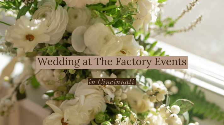 Wedding at The Factory Events in Cincinnati